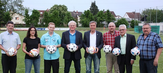 HFV-Spitze besucht SC Hassia
