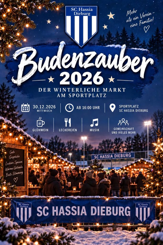 Bitte vormerken! Budenzauber 2026